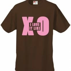 Bewild Hip-Hop Inspired Clothing I Love It Like XO Mens T-shirt