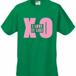 Bewild Hip-Hop Inspired Clothing I Love It Like XO Mens T-shirt
