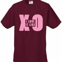 Bewild Hip-Hop Inspired Clothing I Love It Like XO Mens T-shirt