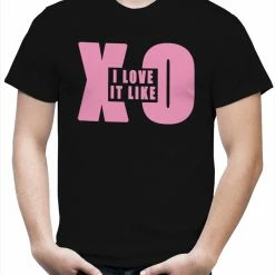 Bewild Hip-Hop Inspired Clothing I Love It Like XO Mens T-shirt