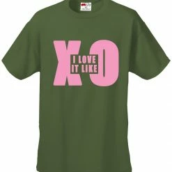 Bewild Hip-Hop Inspired Clothing I Love It Like XO Mens T-shirt
