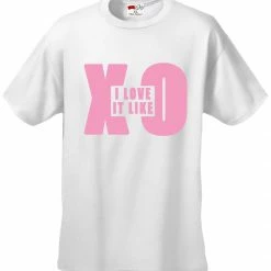 Bewild Hip-Hop Inspired Clothing I Love It Like XO Mens T-shirt