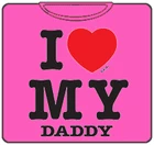 Bewild I Love My Daddy Kids T-Shirt 7 Bewild I Love My Daddy Kids T-Shirt