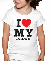 Bewild I Love My Daddy Kids T-Shirt