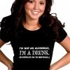 Bewild I'm A Drunk Girls T-Shirt