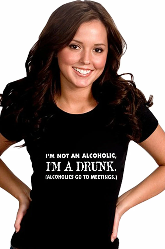 Bewild I'm A Drunk Girls T-Shirt 3 Bewild I'm A Drunk Girls T-Shirt