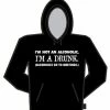 Bewild Cool Funny & Offensive I'm A Drunk Hoodie