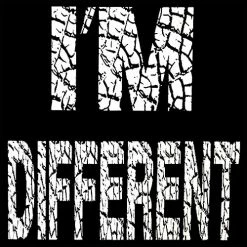 Bewild Cool Funny & Offensive I'm Different Girl's T-Shirt
