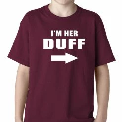 Bewild Famous Quotes And Sayings I'm Her DUFF Arrow Designated Ugly Fat Friend Kids T-shirt