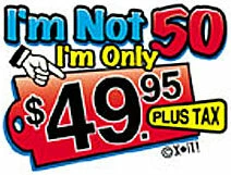 Bewild Men's Boxers I'm Not 50 Boxer Shorts