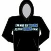 Bewild Cool Funny & Offensive I'm Not As Think As You Stoned I Am Hoodie