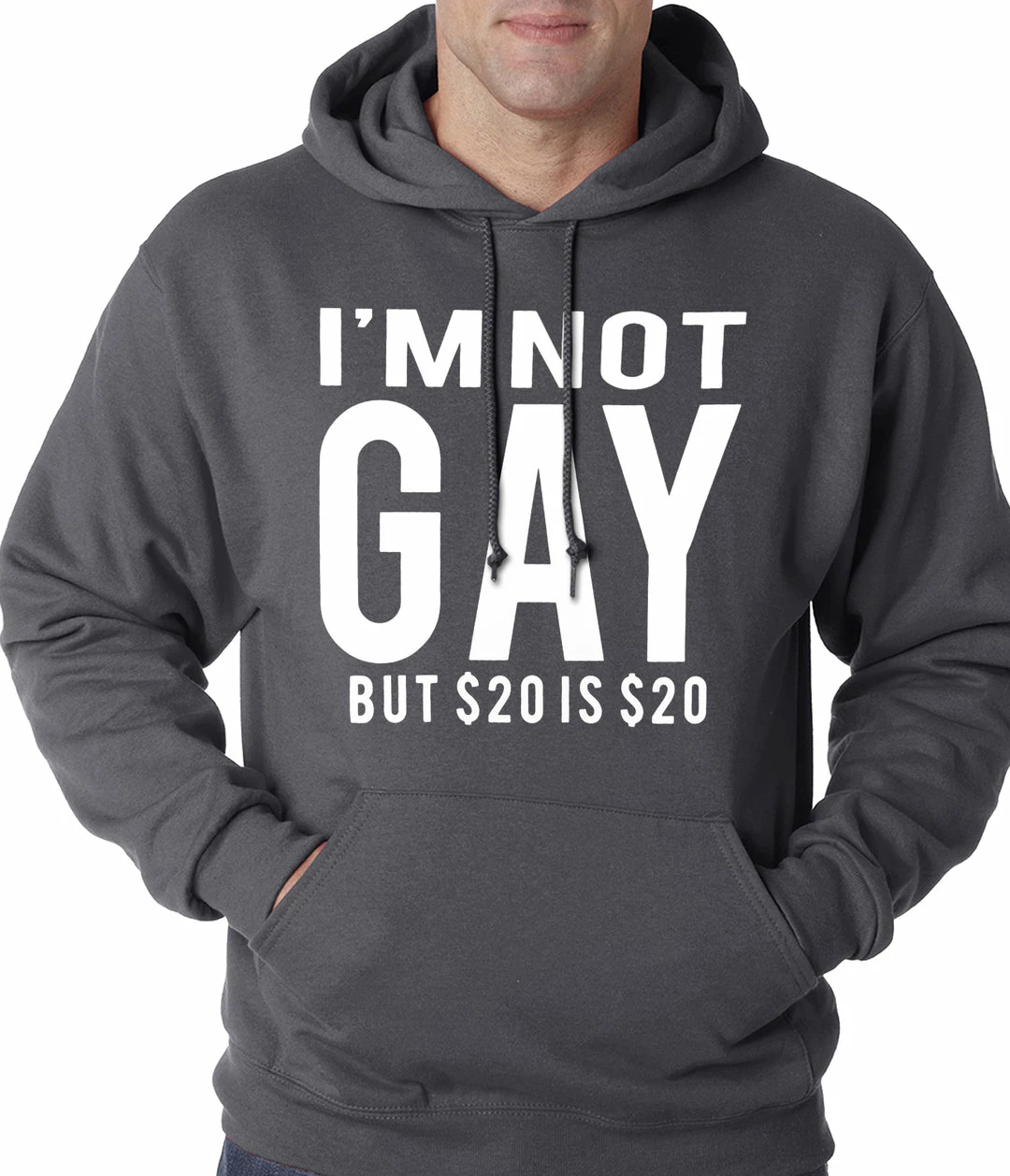 Bewild I'm Not Gay But 20 Dollars Is 20 Dollars Adult Hoodie Cool Funny & Offensive 5 Bewild I'm Not Gay But 20 Dollars Is 20 Dollars Adult Hoodie Cool Funny & Offensive