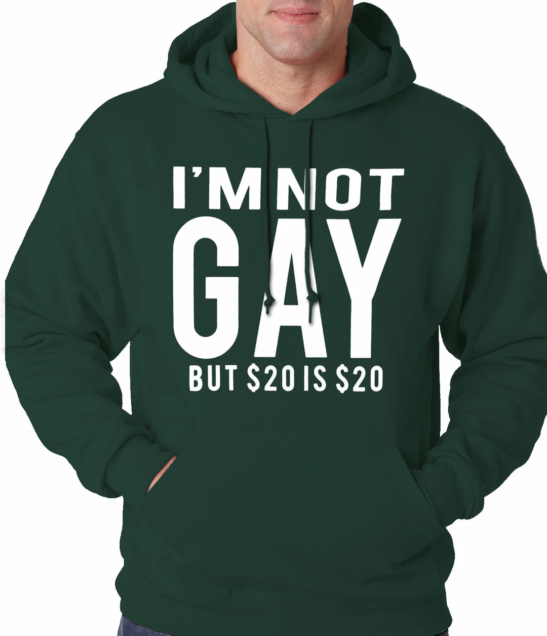 Bewild I'm Not Gay But 20 Dollars Is 20 Dollars Adult Hoodie Cool Funny & Offensive 6 Bewild I'm Not Gay But 20 Dollars Is 20 Dollars Adult Hoodie Cool Funny & Offensive