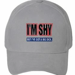 Bewild Brimmed Hats I'm Shy But I've Got A Big Di*k Baseball Hat
