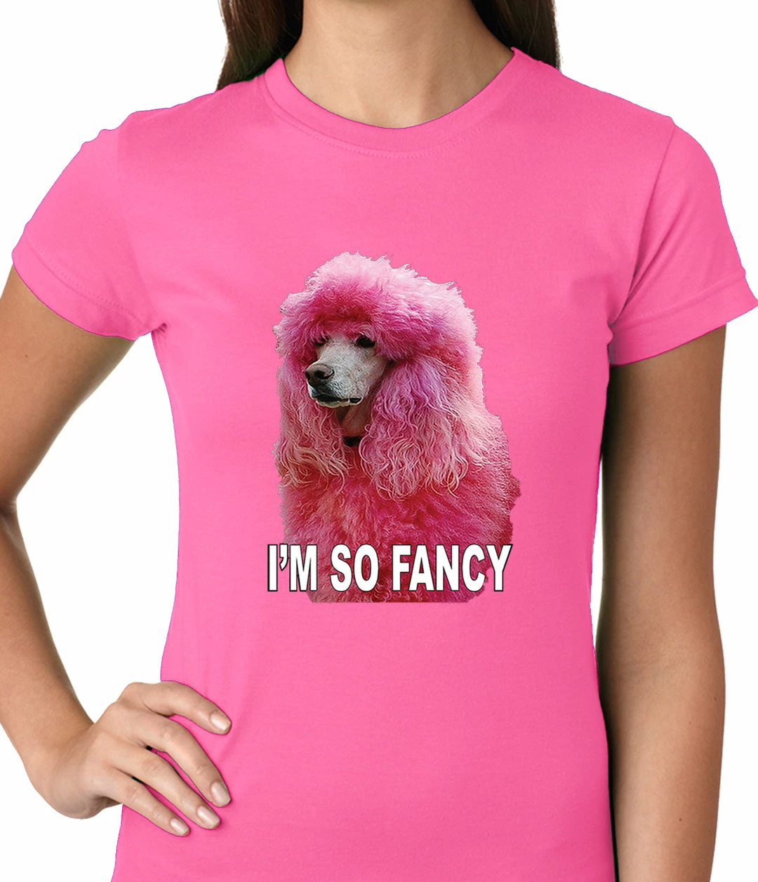 Bewild I'm So Fancy - Pink Poodle Ladies T-shirt Cool Funny & Offensive 7 Bewild I'm So Fancy - Pink Poodle Ladies T-shirt Cool Funny & Offensive