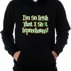 Bewild I'm So Irish That I Sh*t Leprechauns! Adult Hoodie