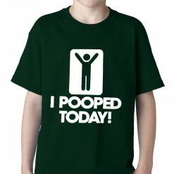 Bewild I Pooped Today Kids T-shirt