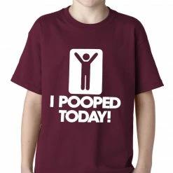 Bewild I Pooped Today Kids T-shirt