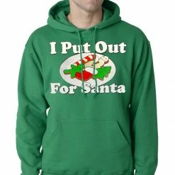 Bewild I Put Out For Santa Funny Adult Hoodie