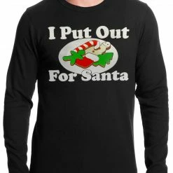 Bewild I Put Out For Santa Funny Thermal Longsleeve Shirt 7 Bewild I Put Out For Santa Funny Thermal Longsleeve Shirt