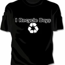 Bewild I Recycle Boys Girls T-Shirt Cool Funny & Offensive