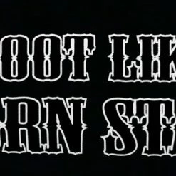Bewild Cool Funny & Offensive I Shoot Like A Porn Star Hoodie