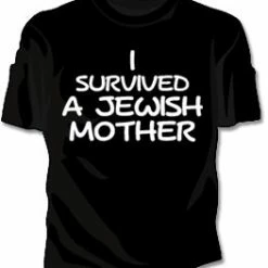 Bewild Cool Funny & Offensive I Survived A Jewish Mother Girls T-Shirt