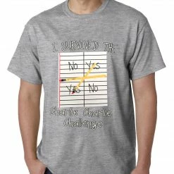 Bewild I Survived Charlie Charlie Mens T-shirt Say It Loud