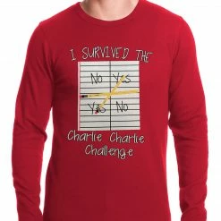 Bewild I Survived Charlie Charlie Thermal Shirt