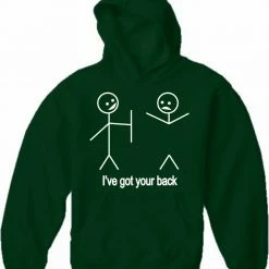 Bewild I've Got Your Back Adult Hoodie
