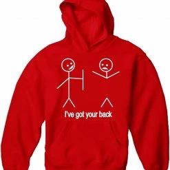 Bewild I've Got Your Back Adult Hoodie