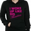 Bewild I Woke Up Like Dis Adult Hoodie Hip-Hop Inspired Clothing