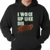 Bewild I Woke Up Like Dis, Stoned Adult Hoodie