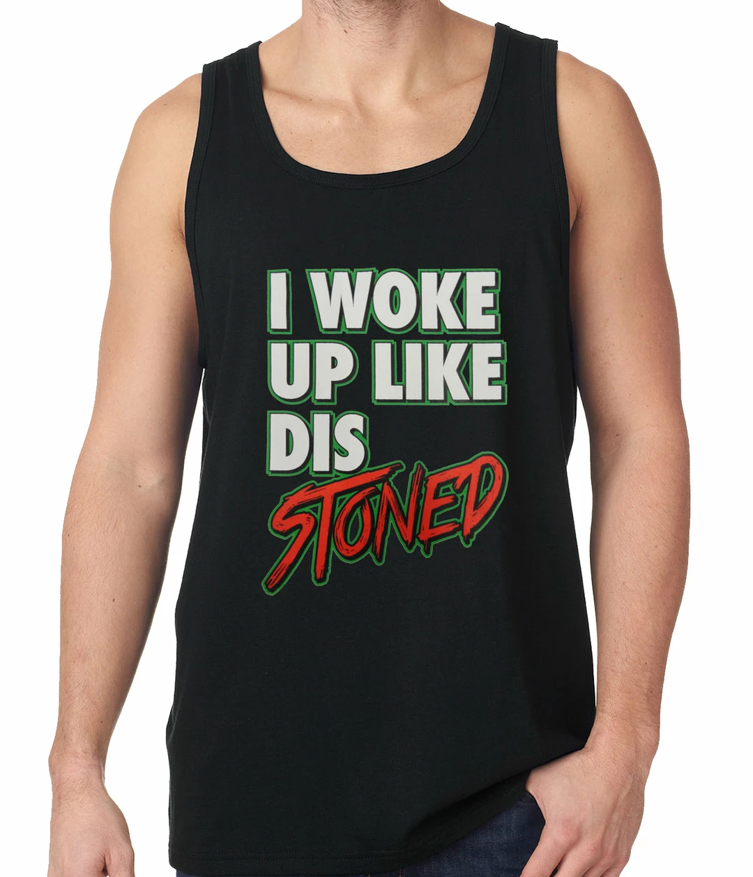 Bewild I Woke Up Like Dis, Stoned Tank Top 3 Bewild I Woke Up Like Dis, Stoned Tank Top
