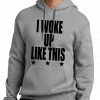 Bewild I Woke Up Like This W/ Stars Adult Hoodie Hip-Hop Inspired Clothing