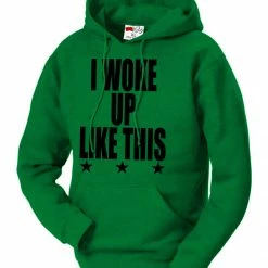 Bewild I Woke Up Like This W/ Stars Adult Hoodie Hip-Hop Inspired Clothing