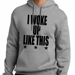 Bewild I Woke Up Like This W/ Stars Adult Hoodie Hip-Hop Inspired Clothing