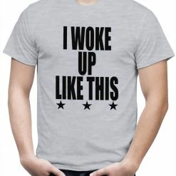 Bewild I Woke Up Like This W/ Stars Men's T-Shirt