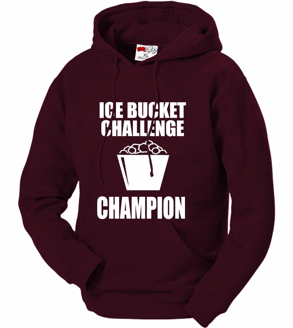 Bewild Ice Bucket Challenge Champion Adult Hoodie Cool Funny & Offensive 9 Bewild Ice Bucket Challenge Champion Adult Hoodie Cool Funny & Offensive