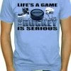 Bewild Ice Hockey Is Serious T-Shirt Sport Inspiration