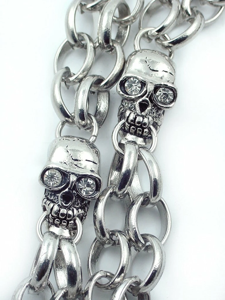 Bewild Wallets & Chains Iced Out Skulls Jean & Wallet Chain 4 Bewild Wallets & Chains Iced Out Skulls Jean & Wallet Chain