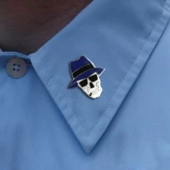 Bewild Incognito Skull Lapel Pin Lapel Pins