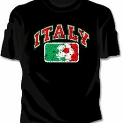 Bewild Nationality & Ethnic International Italy Soccer T-Shirt