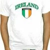 Bewild International Soccer Shirts - Ireland Crest T-Shirt (Mens) St.Patricks Day