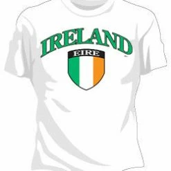 Bewild Ireland Eire Girls T-Shirt Nationality & Ethnic