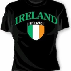 Bewild Ireland Eire Girls T-Shirt Nationality & Ethnic