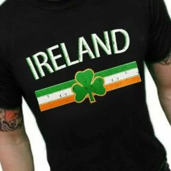 Bewild Ireland Vintage Shield International Mens T-Shirt