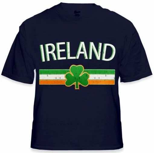 Bewild Ireland Vintage Shield International Mens T-Shirt