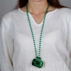 Bewild Accessories Irish Beer Mug Party Shot Glass Necklace