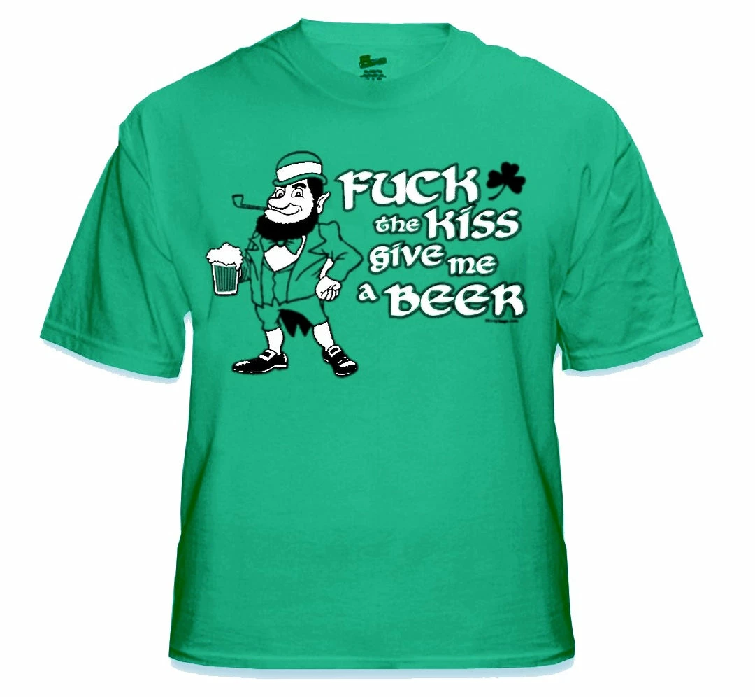 Bewild Irish F@ck The Kiss Give Me A Beer T-Shirt St.Patricks Day 3 Bewild Irish F@ck The Kiss Give Me A Beer T-Shirt St.Patricks Day